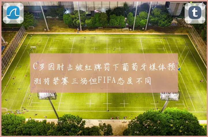 C罗因肘击被红牌罚下葡萄牙媒体预测将禁赛三场但FIFA态度不同