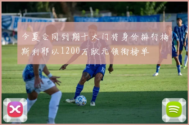今夏合同到期十大门将身价排行梅斯利耶以1200万欧元领衔榜单
