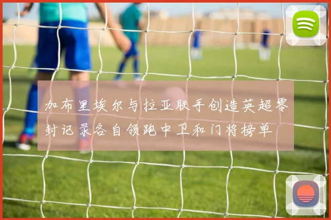 加布里埃尔与拉亚联手创造英超零封记录各自领跑中卫和门将榜单